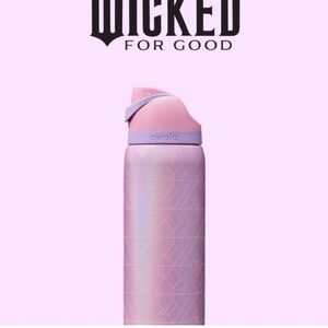 Owala × Wicked For Good Glinda Pink Water Freesip 32oz, Limited Edition New!
